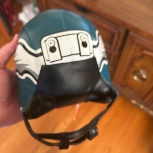 Philadelphia Eagles Green and Black plush Helmet